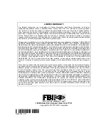 Preview for 32 page of FBII OMNI-848EU User Manual