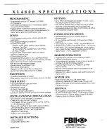 Preview for 3 page of FBII Star XL4800EZ Hookup And Installation Instructions