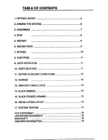 Предварительный просмотр 3 страницы FBII XL-2 Owner'S Manual