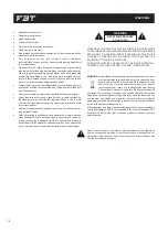 Preview for 28 page of Fbt 44258 Operating Manual