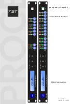 Предварительный просмотр 1 страницы Fbt DLM 260 Operating Manual