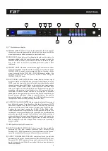 Предварительный просмотр 7 страницы Fbt DLM 260 Operating Manual