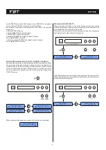 Предварительный просмотр 10 страницы Fbt DLM 260 Operating Manual