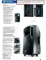 Preview for 1 page of Fbt HiMaxx40A Specifications