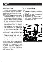 Предварительный просмотр 38 страницы Fbt HORIZON VHA 112SND Operating Manual