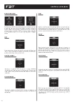 Preview for 14 page of Fbt HORIZON VHA 118SND Operating Manual