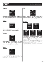 Preview for 35 page of Fbt HORIZON VHA 118SND Operating Manual