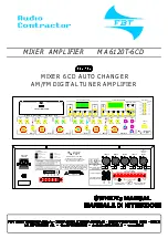 Preview for 1 page of Fbt MA 6120T-6CD Owner'S Manual