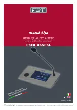 Fbt MAD4 IP User Manual preview