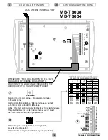 Предварительный просмотр 6 страницы Fbt MB-T 8001 Operating Manual