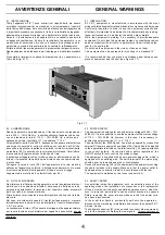 Preview for 6 page of Fbt MMA 3060 Instructions For Use Manual