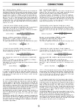 Preview for 11 page of Fbt MMA 3060 Instructions For Use Manual