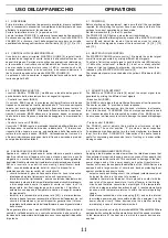 Preview for 13 page of Fbt MMA 3060 Instructions For Use Manual