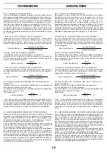 Preview for 21 page of Fbt MMA 3060 Instructions For Use Manual