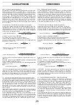 Preview for 31 page of Fbt MMA 3060 Instructions For Use Manual