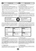 Предварительный просмотр 13 страницы Fbt MXA 1060 Instructions For Use Manual