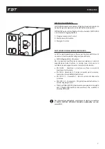 Предварительный просмотр 7 страницы Fbt MYRA 218S Operating Manual