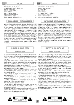 Предварительный просмотр 3 страницы Fbt SA 1120 Operating Manual