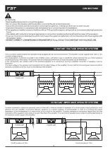 Preview for 17 page of Fbt SHADOW 105T Manual