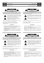 Preview for 4 page of Fbt SUBline 112s Operating Manual