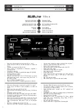 Preview for 7 page of Fbt SUBline 112s Operating Manual