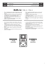 Preview for 13 page of Fbt SUBline 112s Operating Manual