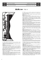 Preview for 22 page of Fbt SUBline 112s Operating Manual