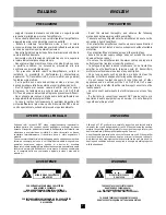 Preview for 3 page of Fbt symbol 12000 Operating Manual