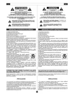 Предварительный просмотр 3 страницы Fbt X-LiTe 15A Operation Manual