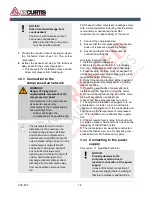 Предварительный просмотр 16 страницы FC Curtis NX Series Operator'S Manual