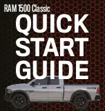 FCA US RAM 1500 Classic 2021 Quick Start Manual preview