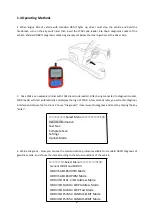 Предварительный просмотр 8 страницы Fcar F501 EOBD User Manual