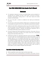 Fcar F502 EOBD User Manual preview