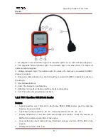 Предварительный просмотр 6 страницы Fcar F502 EOBD User Manual