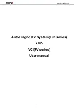 Preview for 1 page of Fcar F9S Series User Manual