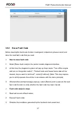 Preview for 27 page of Fcar FV100 Product Instruction Manual