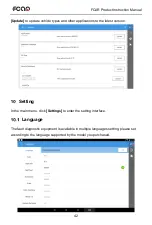 Preview for 42 page of Fcar FV100 Product Instruction Manual