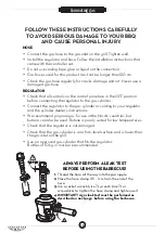 Preview for 18 page of FCC BBQ CHEF'S Special 4.1 Manual