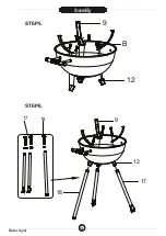 Preview for 10 page of FCC BBQ Fiftyseven Kettle FCC-C-20050 Instructions, Manual, Maintenance