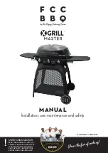 FCC BBQ X GRILL CHEF Manual preview