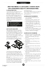 Preview for 20 page of FCCBBQ CHES'S Special 4.1 Installation - Use - Maintenance