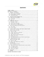 Preview for 3 page of FCW DYNA MMA 500GTS Operating Manual