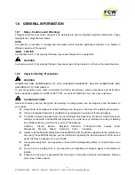 Preview for 6 page of FCW DYNA MMA 500GTS Operating Manual