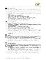 Preview for 7 page of FCW DYNA MMA 500GTS Operating Manual