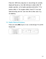 Предварительный просмотр 17 страницы FDC FD-150A User Manual