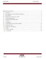 Preview for 3 page of FDI ELI101-IPHW User Manual