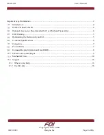 Preview for 3 page of FDI ELI43-CR User Manual