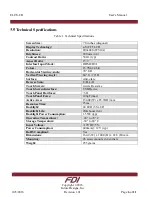 Preview for 6 page of FDI ELI70-CR User Manual