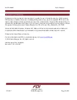 Preview for 2 page of FDI ELI70-INHW-M User Manual