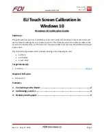 Preview for 1 page of FDI ELI70-IPHW How To Do